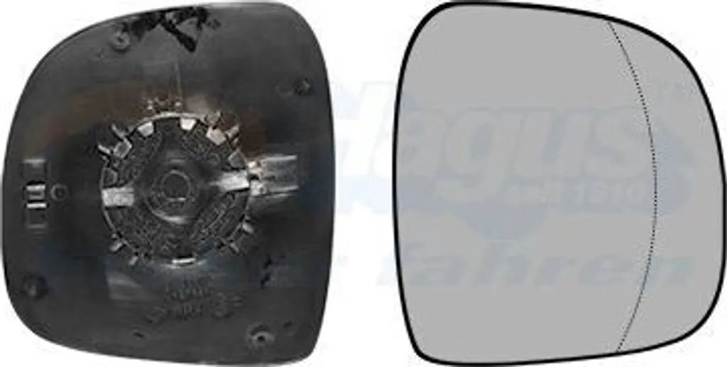 Miroir de Rétroviseur Asphérique Côté Droit Mercedes Vito W639 3080834