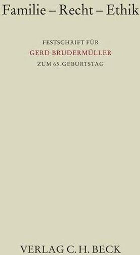 Familie - Recht - Ethik