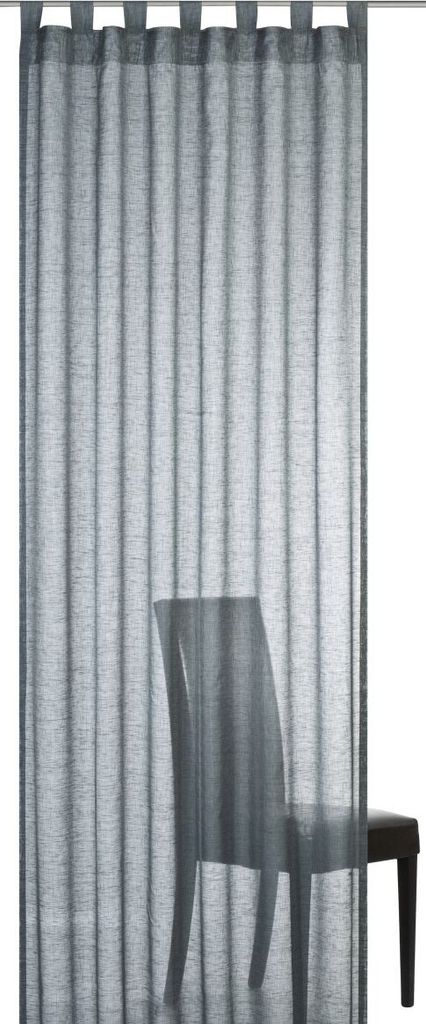 Elbersdrucke Schlaufenschal Effecto 17 grau halbtransparent 255x140 cm