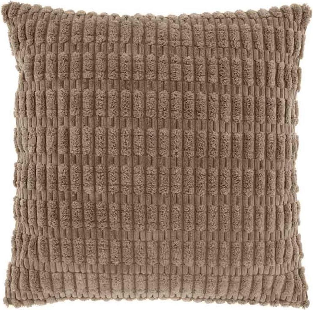 Unique Living - Cedro Kissenbezug 45x45cm - Taupe