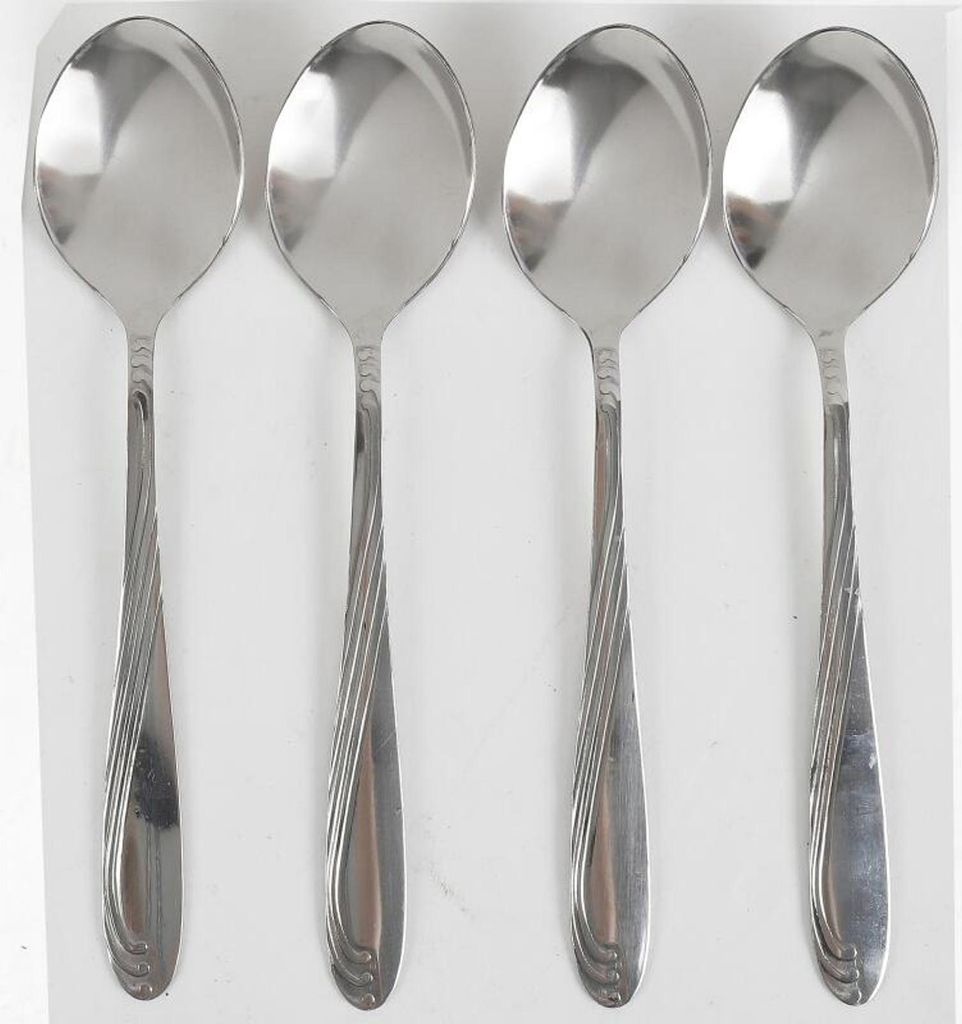 24x Esslöffel Malaga Löffel Besteck Küchenhelfer Küche Haushalt wohnen essen TOP