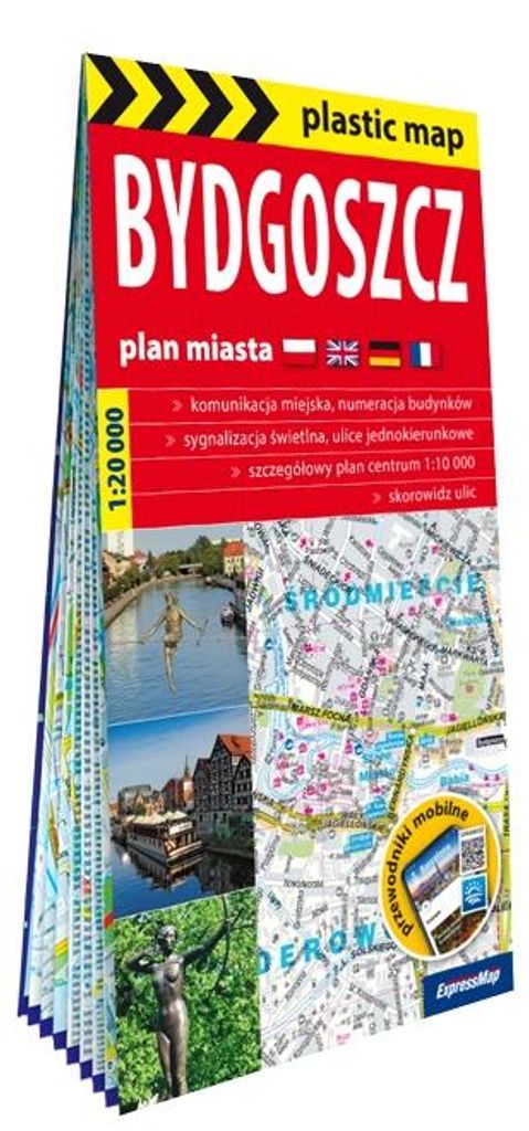Bydgoszcz plan miasta 1:20 000 foliowana 2024 Produktbild 