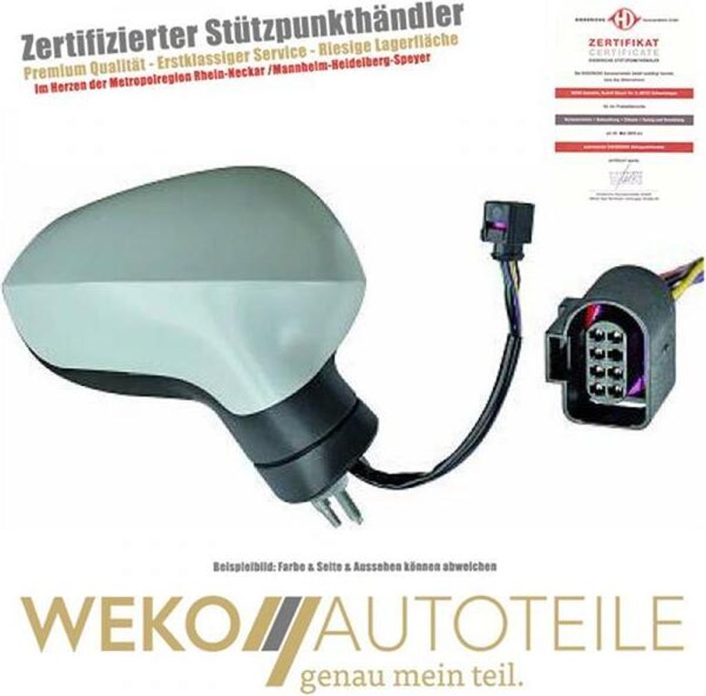 Außenspiegel links DIEDERICHS 7432525 für SEAT
