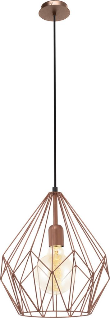 EGLO Lampe à suspendre Carlton cuivre 49258 Image du produit 
