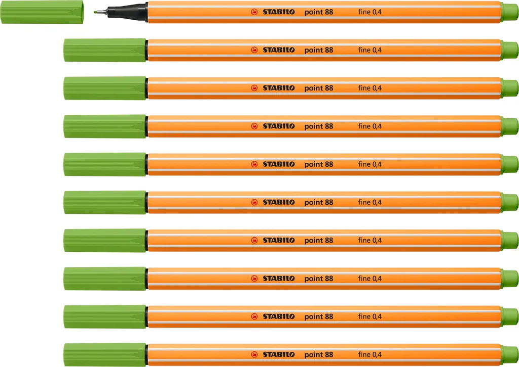STABILO point 88 Verde 1pz - Penna Tecnica per Grafica e Architettura - 2