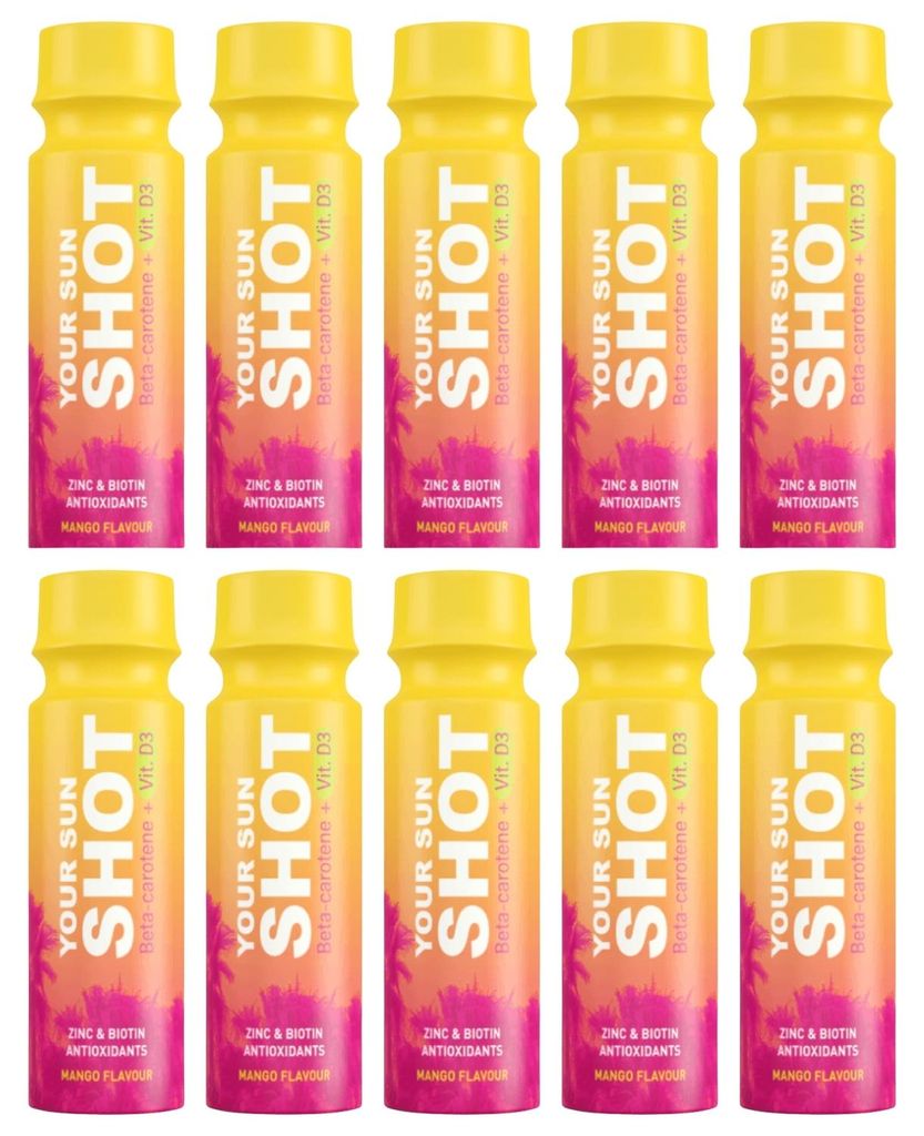 Your Sun Shot Mango met vitamine D3 bruiningsdrink 80 ml 10 Productafbeelding 