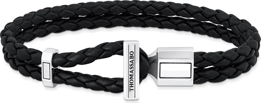 Thomas Sabo Bracciale Pelle Nero A2148-682 - Il Trend della Stagione - 1