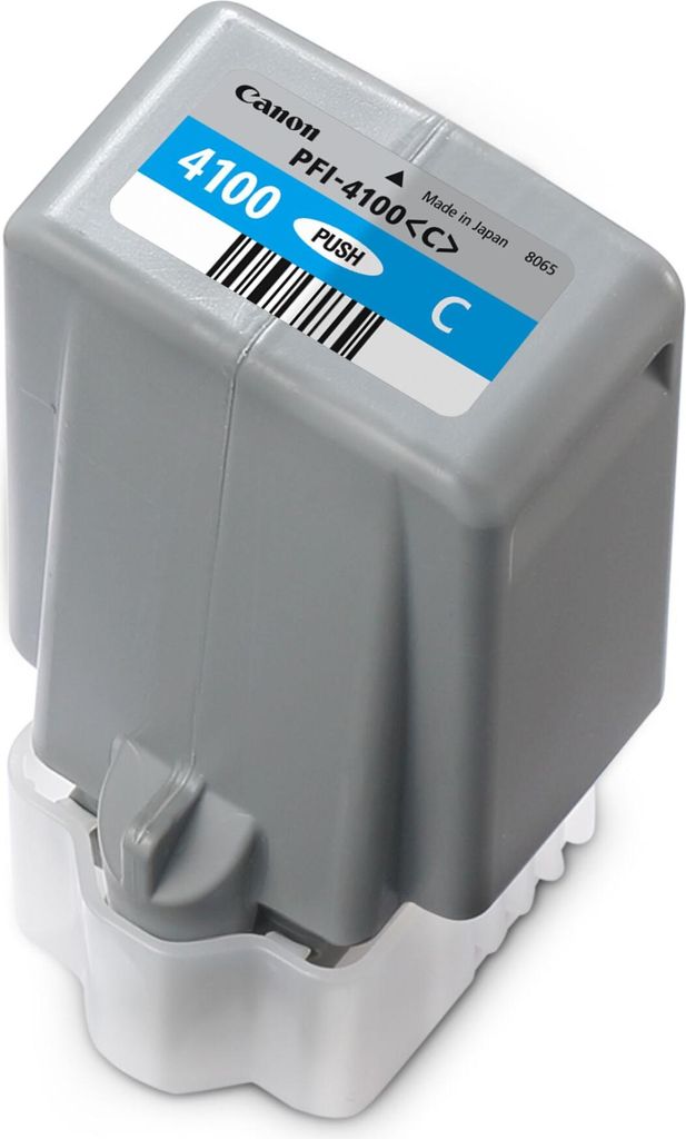 Canon PFI-4100 C - 80 ml - Cyan - original - Hngebox - Tintenbehlter - fr imagePROGRAF PRO-1100 (6778C001)