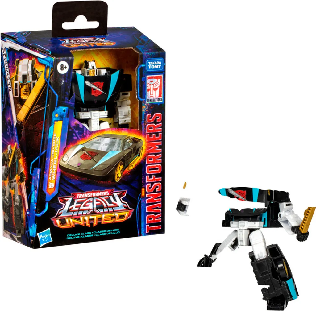 Jouet Robot Transformers Wheeljack Armada Deluxe 14cm Collection United - 17