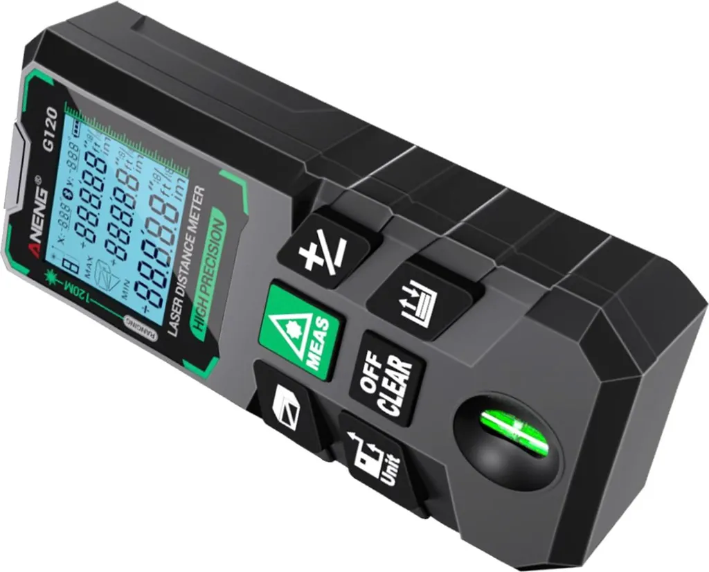 Télémètre Laser Vert G120 : Finissez-en avec les Erreurs de Mesure Manuelle