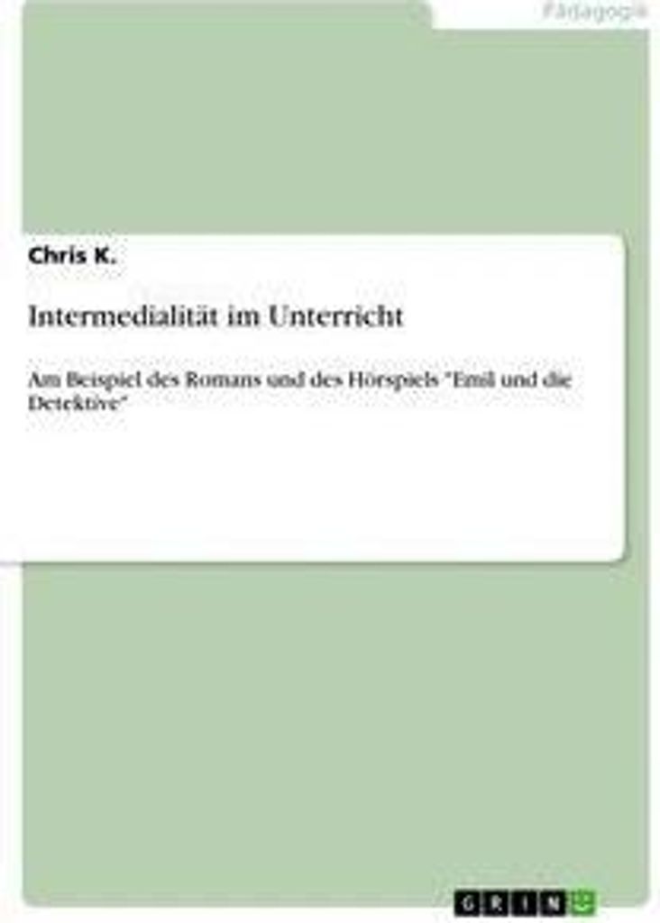 Intermedialität im Unterricht