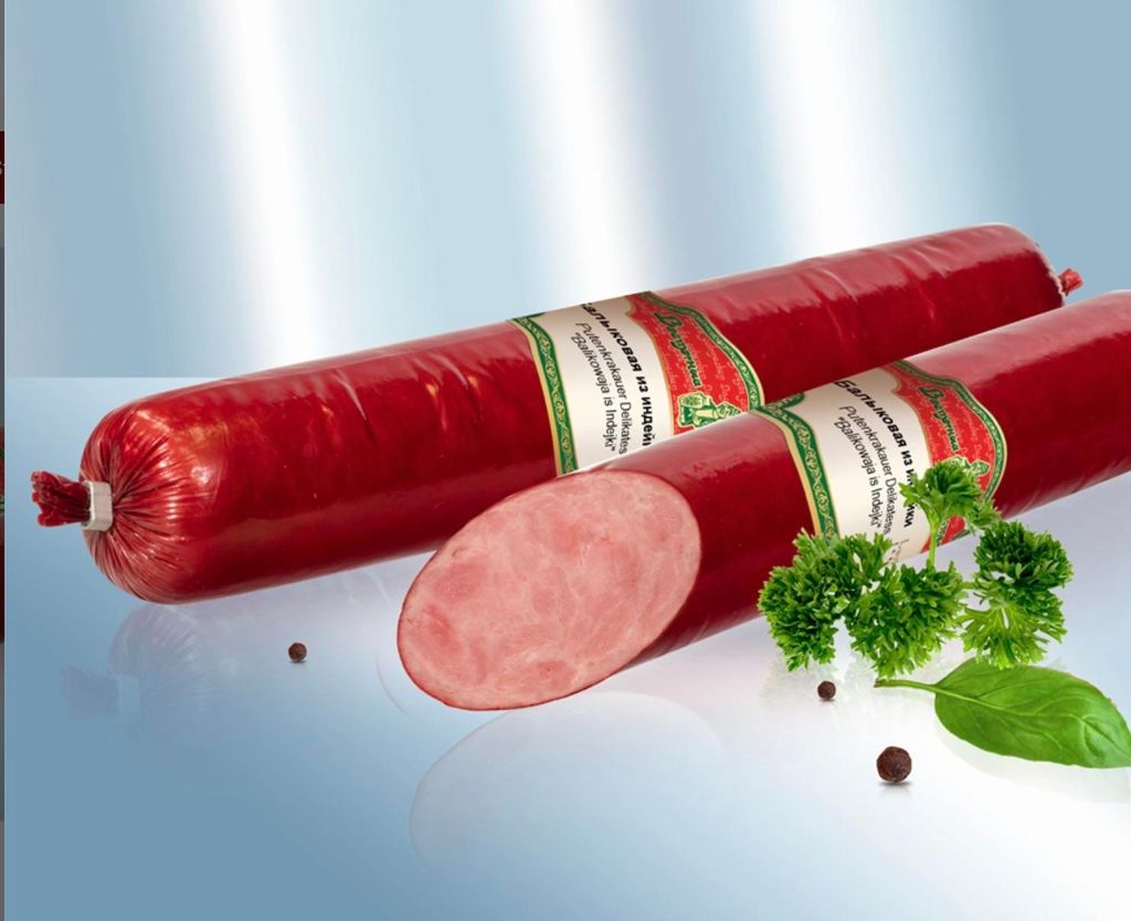 Putenkrakauer Delikatess „Balikowaja is Indejki“ – gegart & Produktbild 