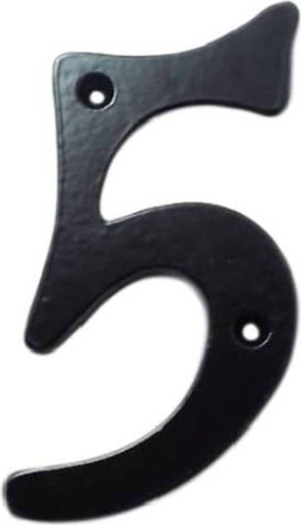 Nummer 5 Gb-2531_5 105X65Mm Schwarz