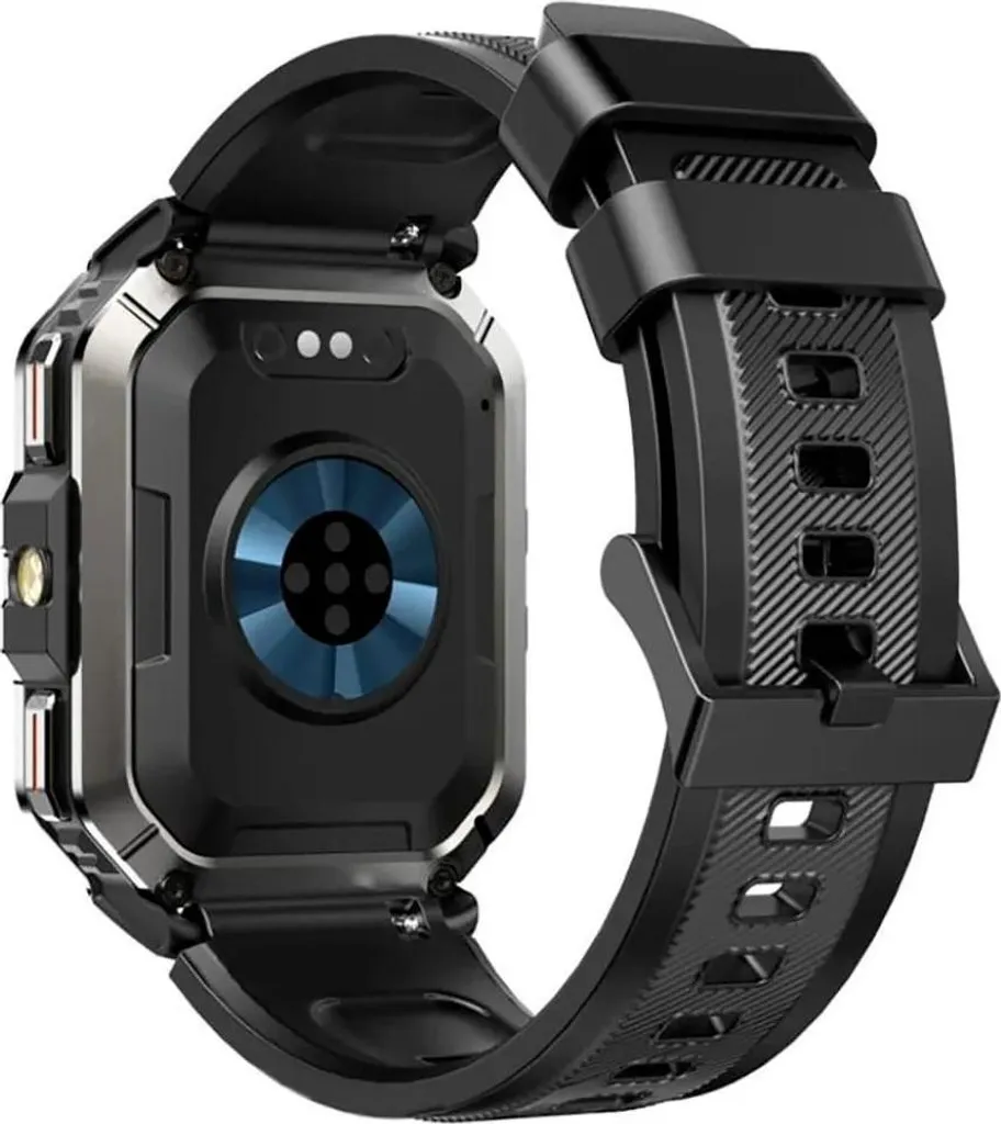 Blackview W70 Pro Smartwatch Rugged Nero: GPS, Bussola e Torcia LED - 4
