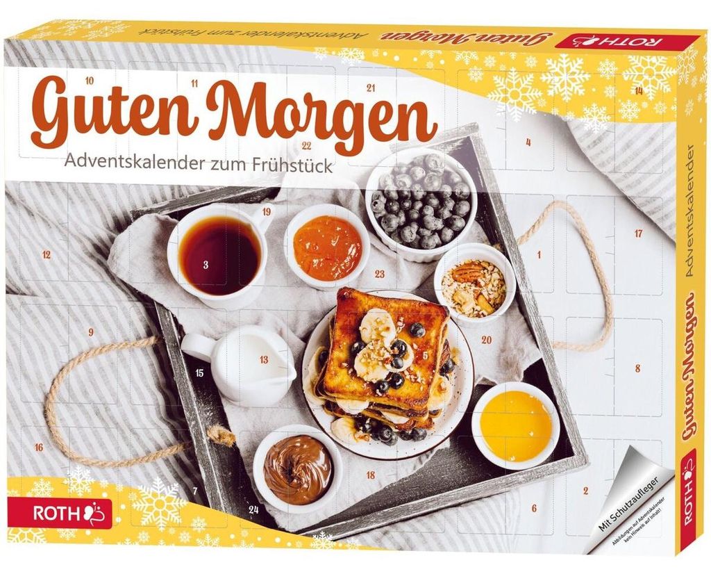 Adventskalender 'Frühstücks-Adventskalender' bestückt Produktbild 