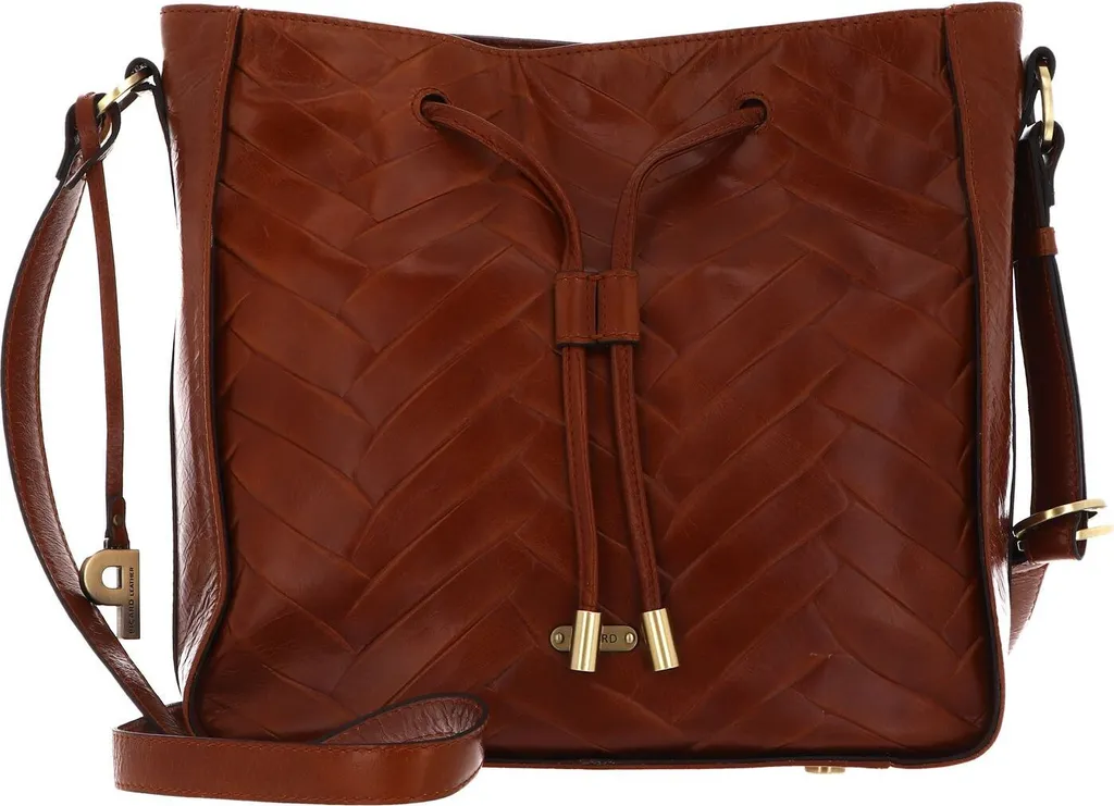 Sac bandoulière Basket Crossbody Bag Fudge marron clair pour femmes