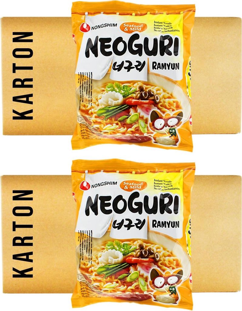 Nong Shim Ramyun Neoguri Seafood mild 40x120g