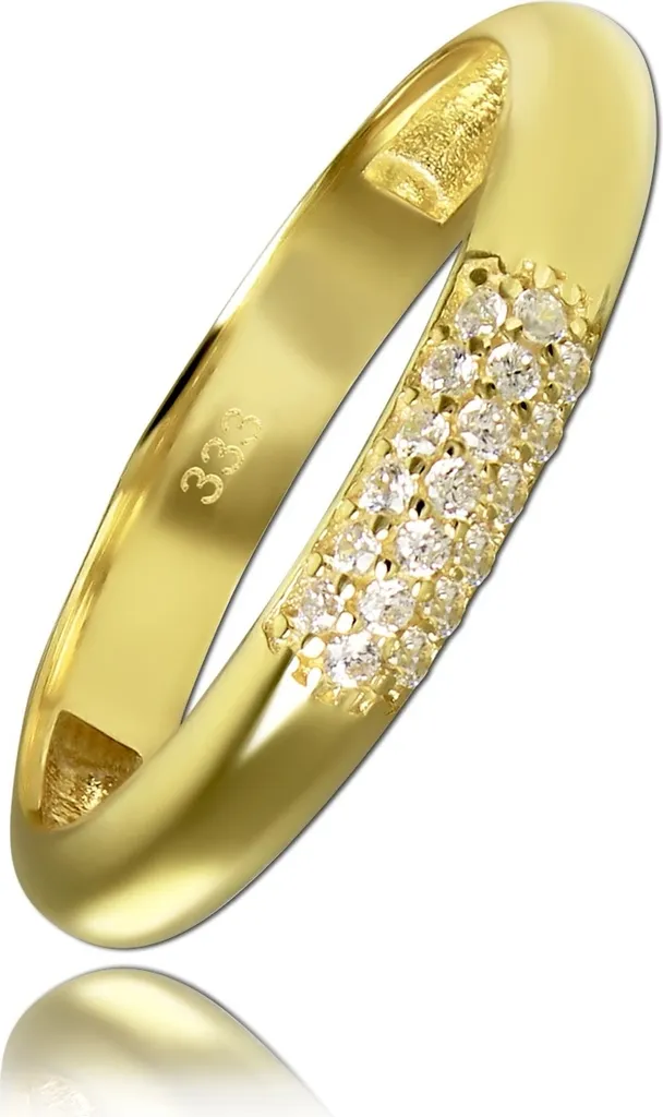 Bague Balia D2BGR064G60 en Or Jaune 333 Taille 60 - Bijou Femme Elégant