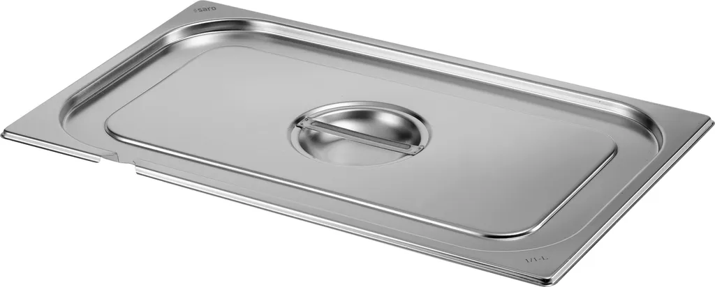 Coperchio SARO TOP LINE GN - incavo per cucchiaio 1/6 GN