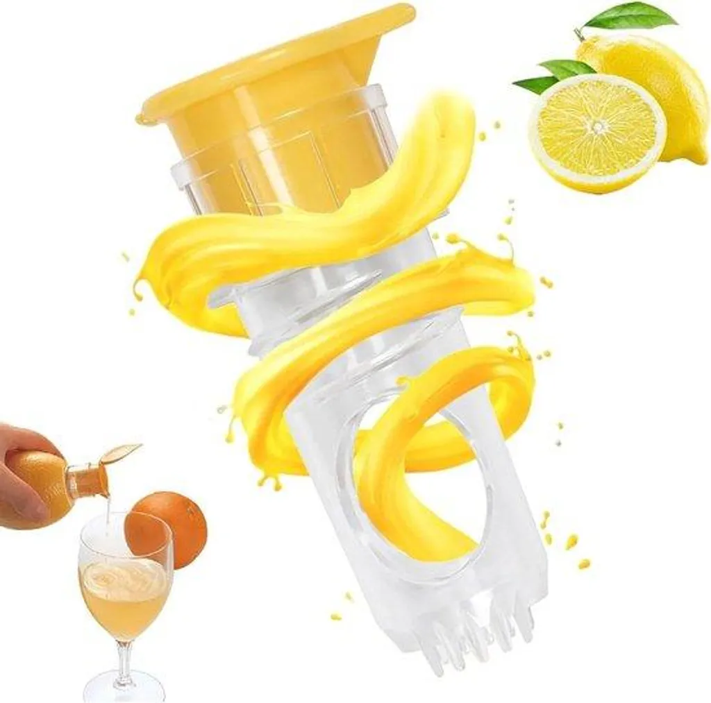 Presse-agrumes manuel : finis les pépins dans le jus d'orange frais