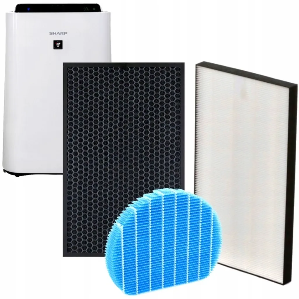 Lot de 3 Filtres Purificateur d'Air pour Sharp UA-HD40E-L FA34 Kit - 4