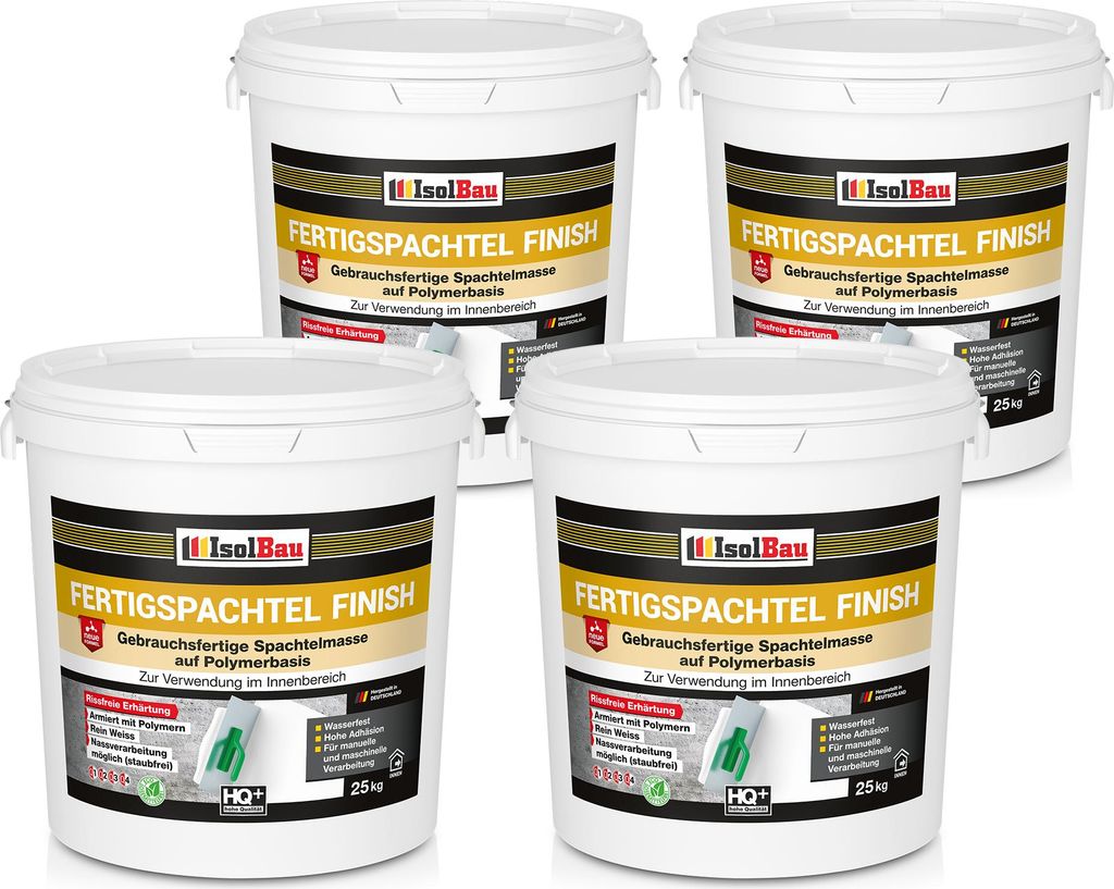 Isolbau Fertigspachtel Finish 100 kg, Glättspachtel Produktbild 