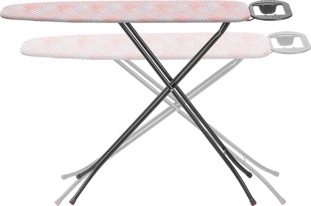 Table de repassage pliable KADAX avec pieds antidérapants de sécurité