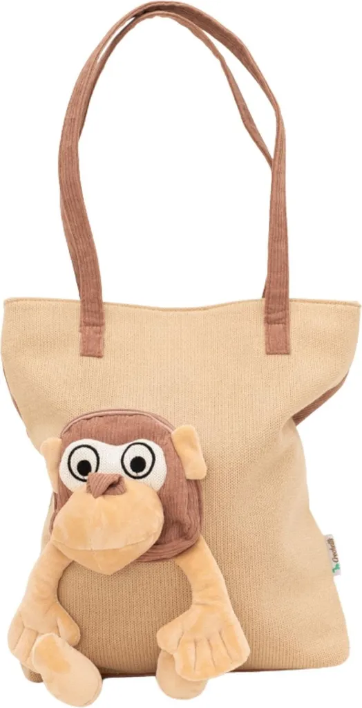 Petit sac en coton bio ultra doux texture tricot pour bambin