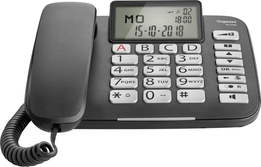 Telefono Gigaset DL580 Nero: Recensione, Prezzo e Specifiche