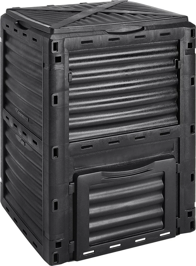 Composter Esterno Grande Capacità 80 Gal - Sistema Rapido Terreno