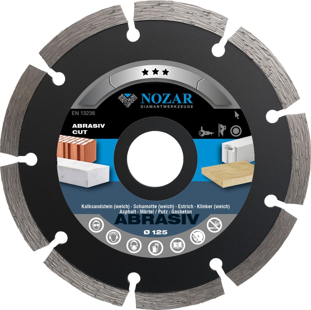 Nozar Diamant-Trennscheibe Abrasiv Cut 115 mm
