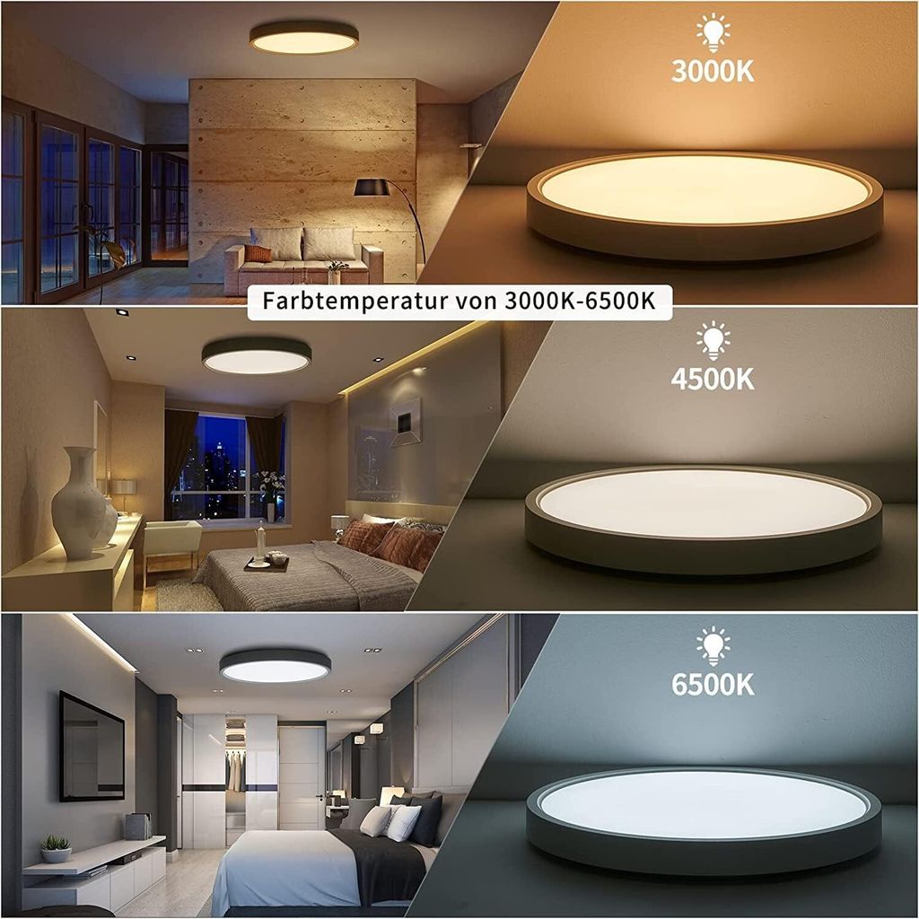 Anten W Led Deckenlampe Wei Dimmbar Kaufland De