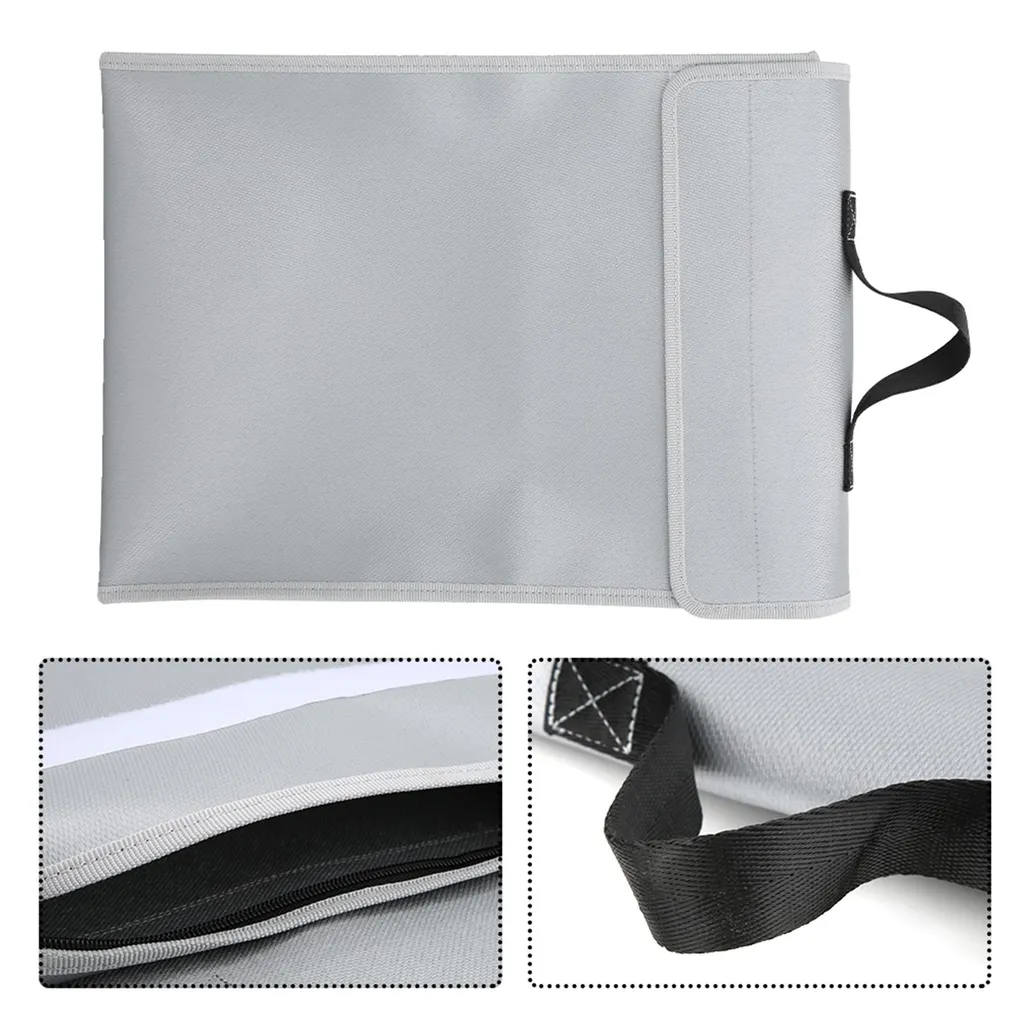 Pochette de protection ignifuge pour documents et objets de valeur