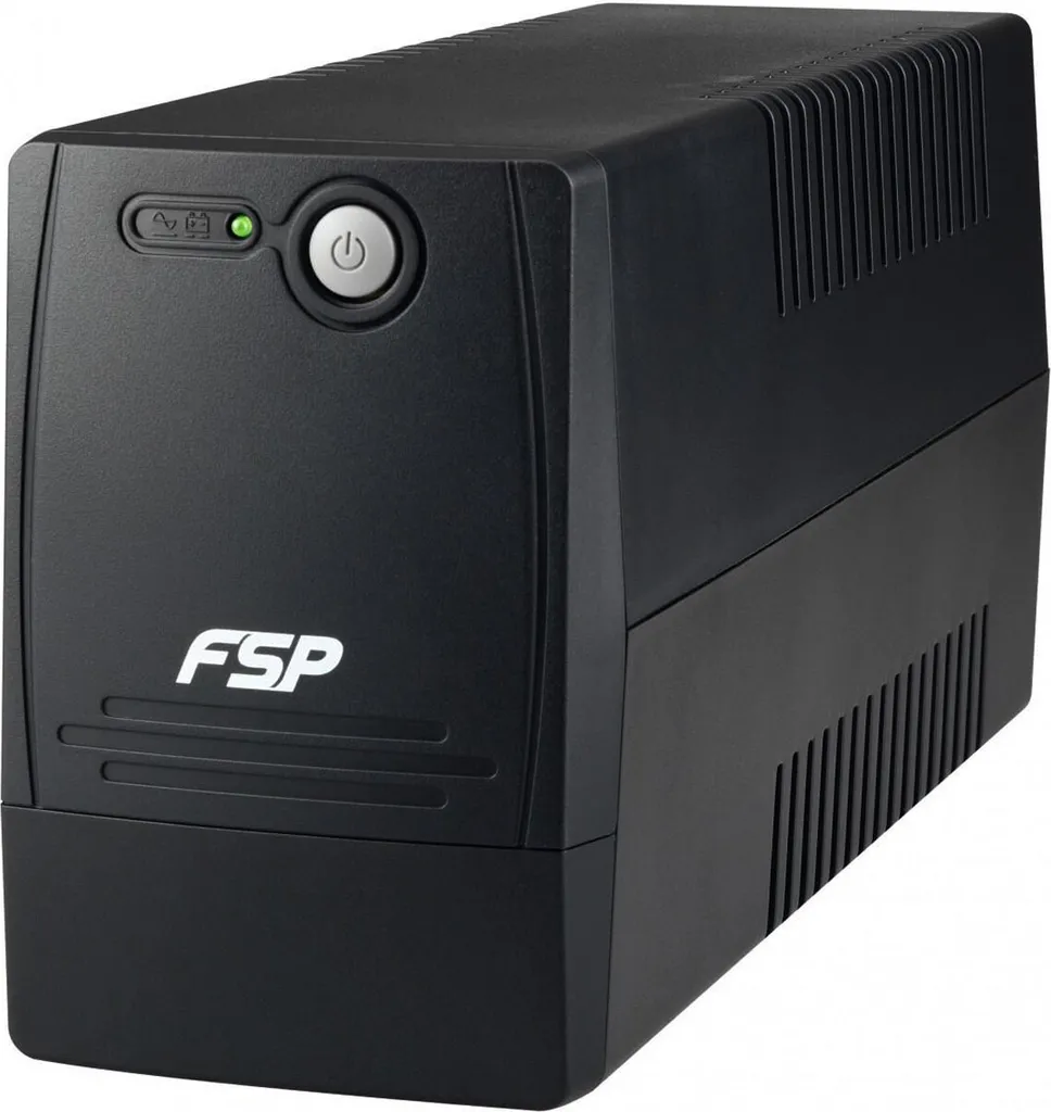 Onduleur FSP FP 600 VA alimentation de secours 290V et 220V noir