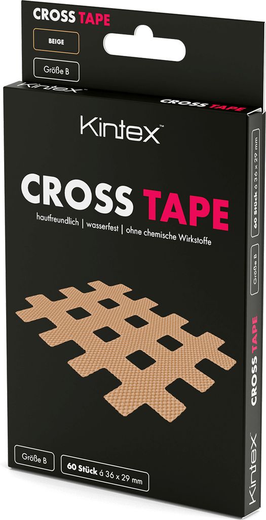 Kintex Cross Tape Beige B, 36 mm x 29 mm