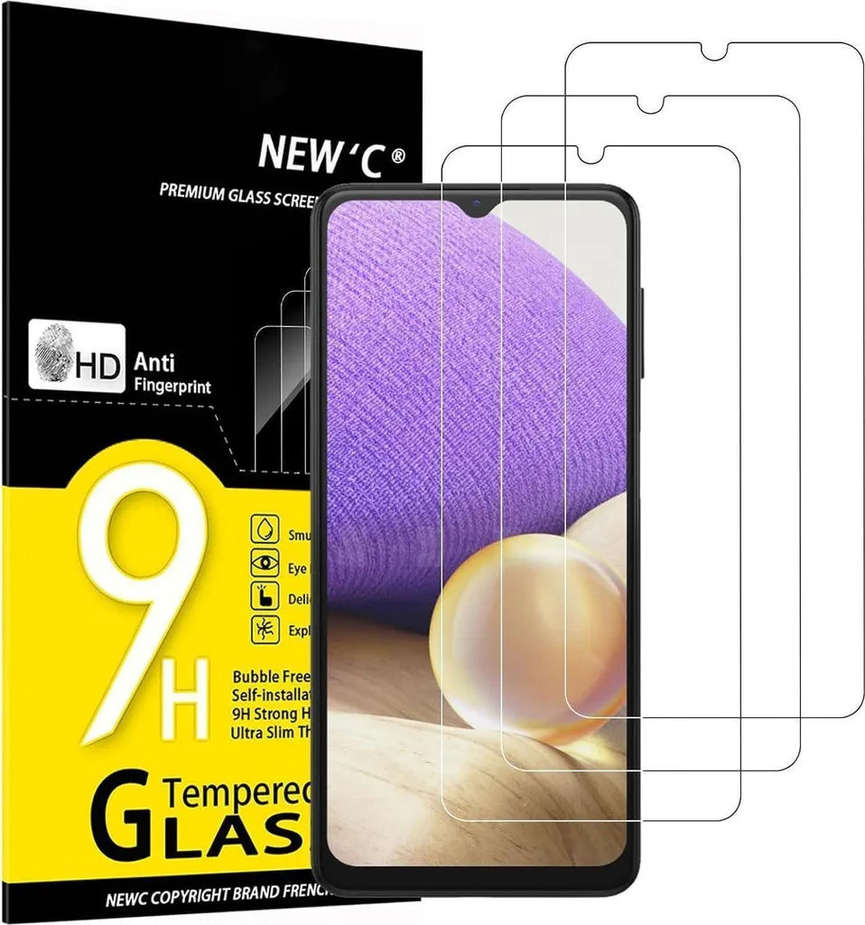 Écran cassé ? Protégez votre Galaxy A32 5G avec ce lot de 3 verres 9H
