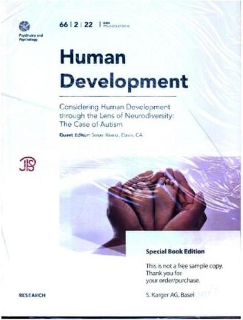 Considering Human Development through the Lens of Neurodiversity: The Case of Autism