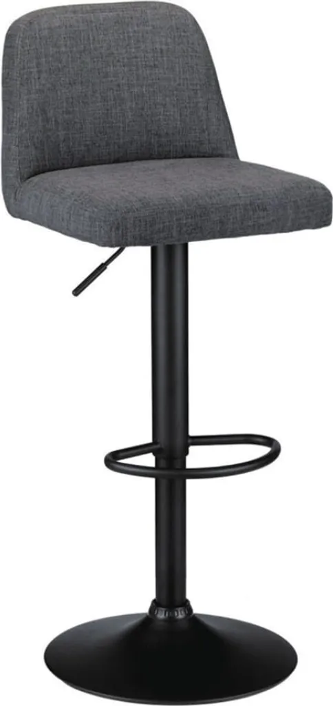 Siège de Bar pour Îlot Central Cuisine Gris Réglable Casa Dolce
