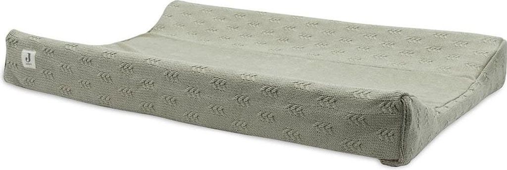 Jollein Grain Knit Wickelunterlagenbezug - Olivgrün