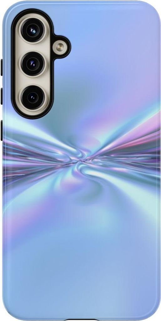 Glänzendes Spiraldesign mit seidigem Schimmer – Hülle Kompatibel mit Samsung Galaxy S24 Plus