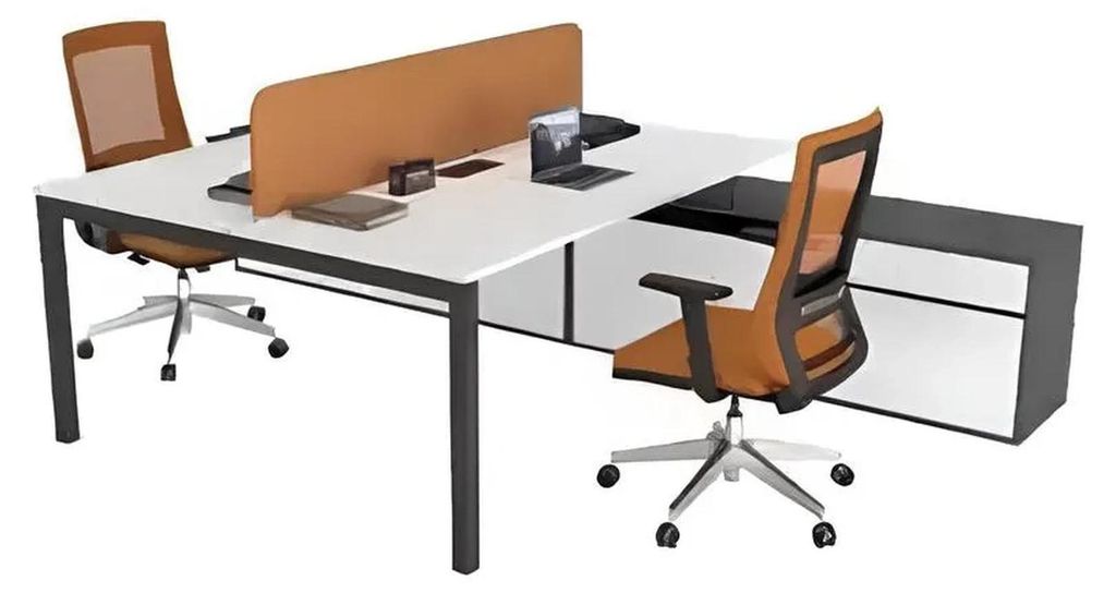 Büromöbel Arbeitstische Große Büroarbeitsfläche Tische Bürostation Modern