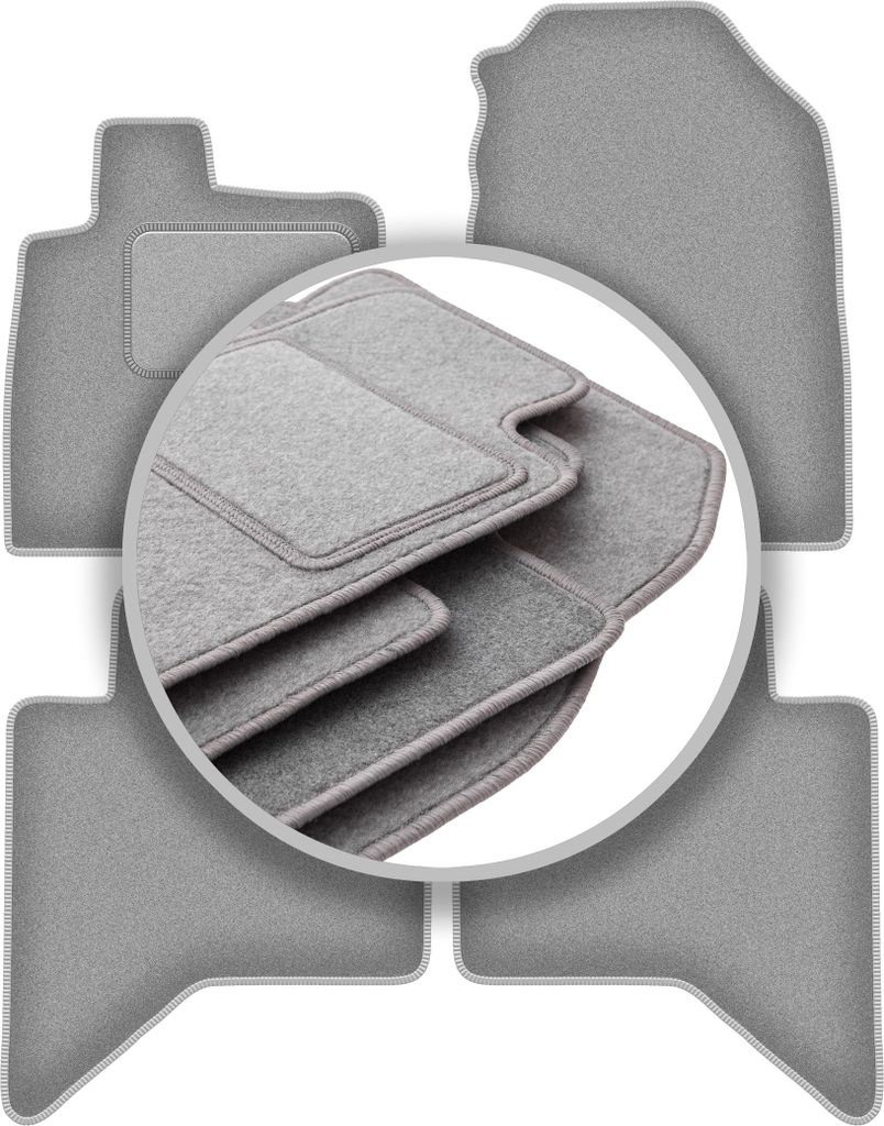 Graue Automatten für: Isuzu D-MAX III Pickup (2019-)