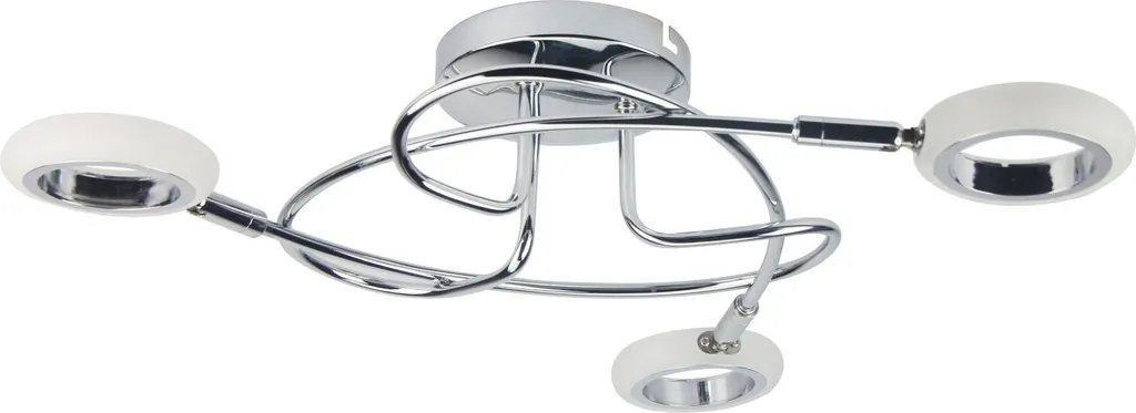 Plafonnier AURELION Chromé avec Finition Miroir de Haute Qualité 98-65582