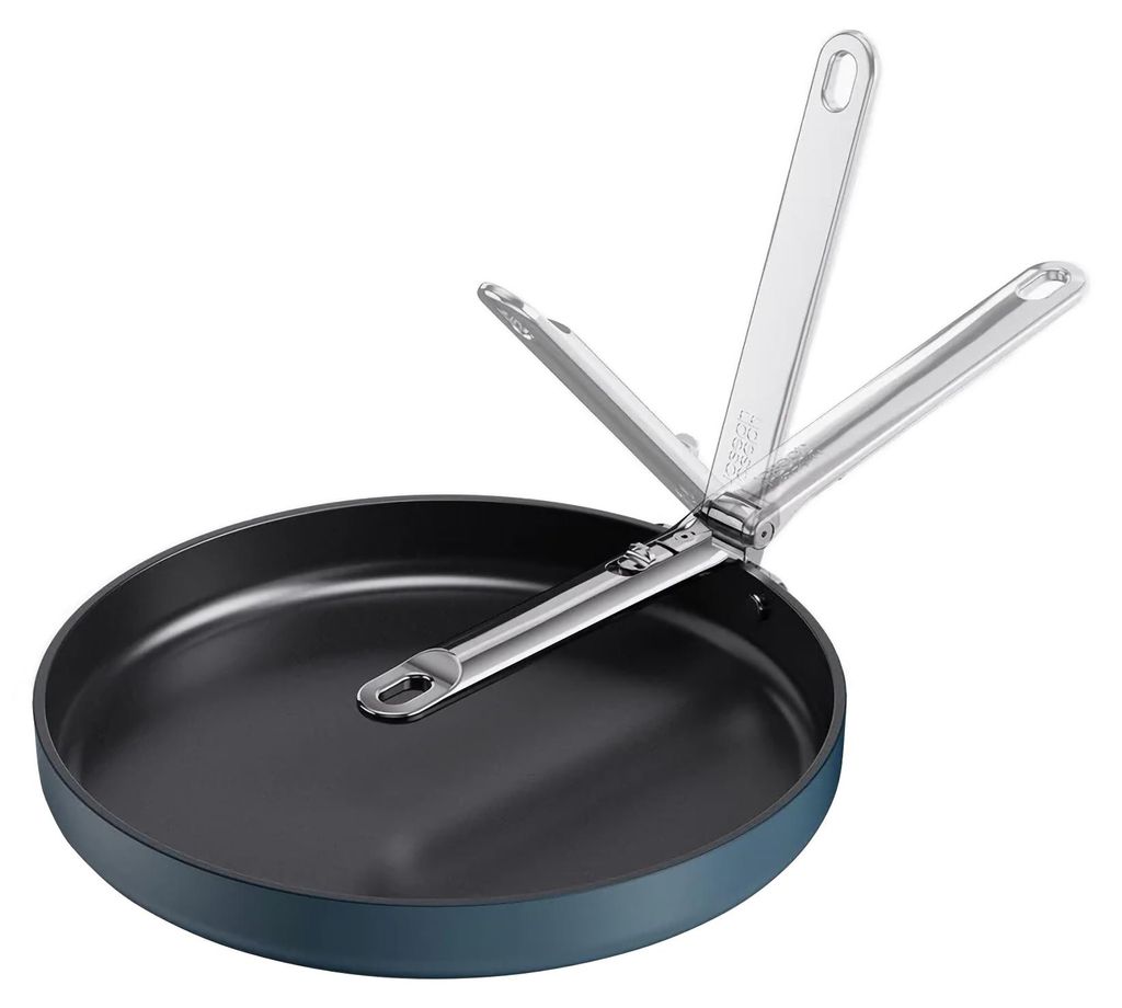 Antihaft-Bratpfanne poco, Space, Modell de 28 cm (11"), ideal für kleine Küchen, klappbarer Griff, einfache destorage, antihaftbeschichtet, effiz...