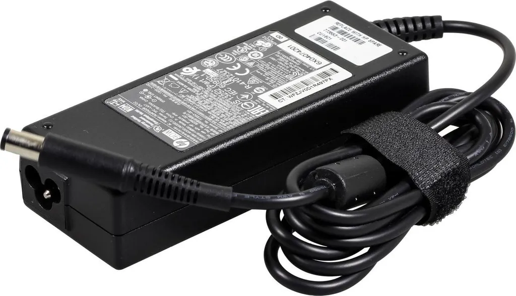 Chargeur secteur HP 90W pour remplacer un adaptateur en panne ou perdu