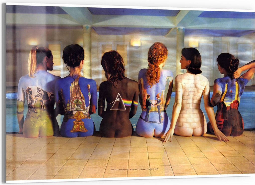 DEQORI Glasbild Echtglas 90x60 cm 'Ethnische Frauen Vielfalt' Wandbild Bild modern Deko