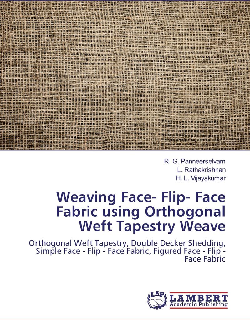Weaving Face- Flip- Face Fabric using Orthogonal Weft Tapestry Weave