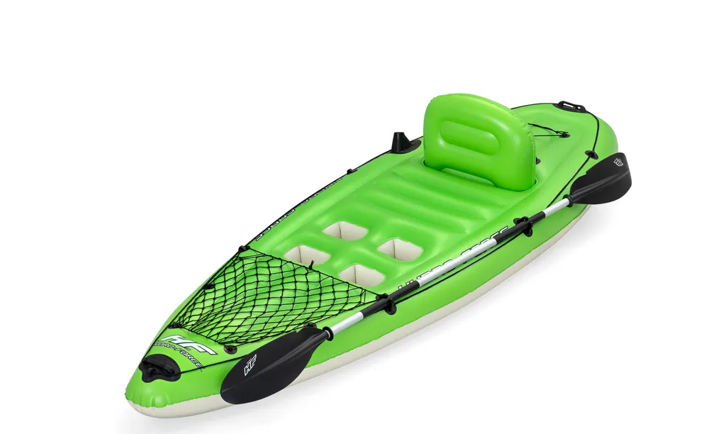 Bateau de pêche gonflable monoplace avec rames Hydro-Force 270cm