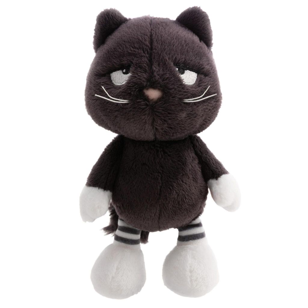 Nici - 63264 - Katze, schlenker, Plüsch, 16cm, schwarz Produktbild 