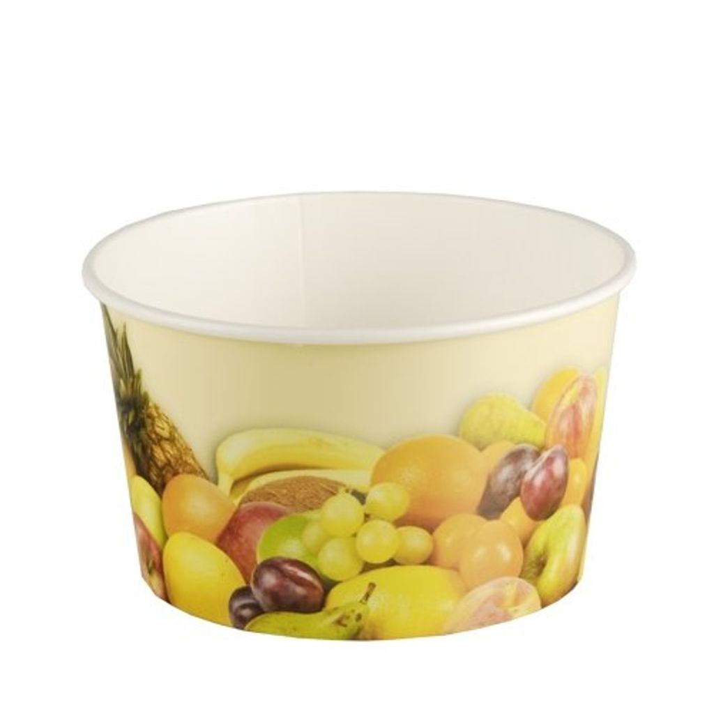 Papstar 12193, 250 ml, Karton, Mehrfarbig, Gelb, 10 cm, 60 Produktbild 